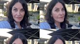 Courteney Cox has hysterically candid reaction after using viral TikTok ageing filter