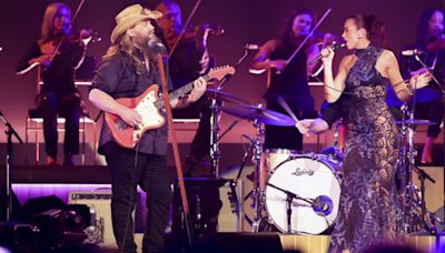 Chris Stapleton Is Top Winner at ACM Awards, Performs 'Think I'm In Love With You with Dua Lipa