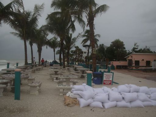 Tropical Storm Debby expected to rapidly strengthen to a Category 1 hurricane and could bring historic rainfall to Southeast