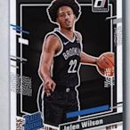 2023-24 Donruss #224 Jalen Wilson RC Brooklyn Nets