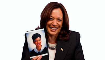 Vice President Kamala Harris shares her ‘hair-story’ — including her first signature style