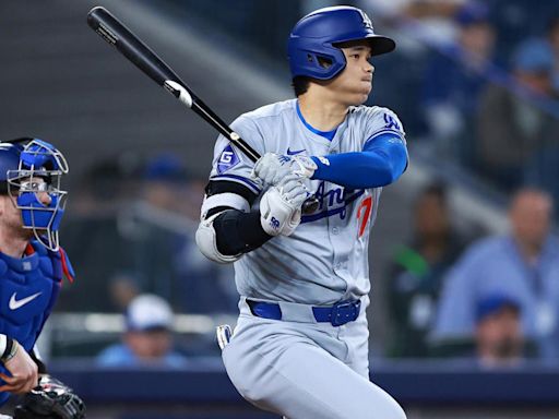 Dodgers' Shohei Ohtani smashes hardest-hit ball of his career with 119.2 mph RBI single vs. Blue Jays