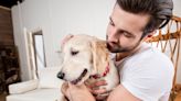 Tears as man who's never had a pet bonds with new puppy—"melts my heart"