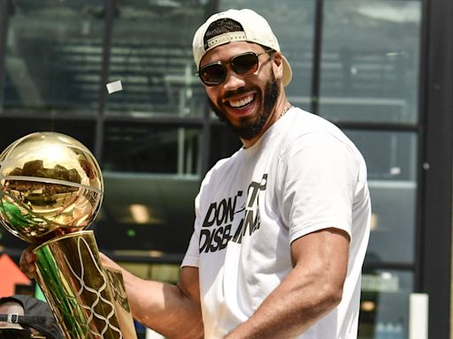 Jayson Tatum Takes Playful Jab at Bucks After Celtics' Title Win