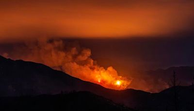 Man pleads not guilty to starting the Line fire that has burned nearly 40,000 acres