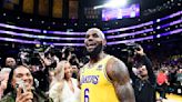 LeBron James' record-setting night creates a memorable spectacle for Lakers fans