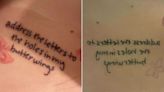 Woman Gets Tattoo of Olivia Rodrigo Lyrics on Her Wrist — and the Glaring Typo Goes Viral (Exclusive)