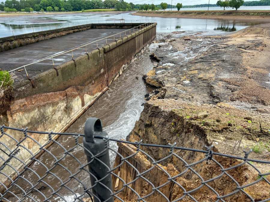 Lake Paul Wallace dam breaches for second time since May, water levels rising in parts of Bennettsville