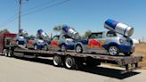 La curiosa historia del Mini Cooper con la lata gigante de Red Bull