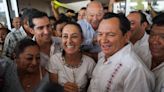 Con entusiasmo reciben a Claudia Sheinbaum en Yucatán