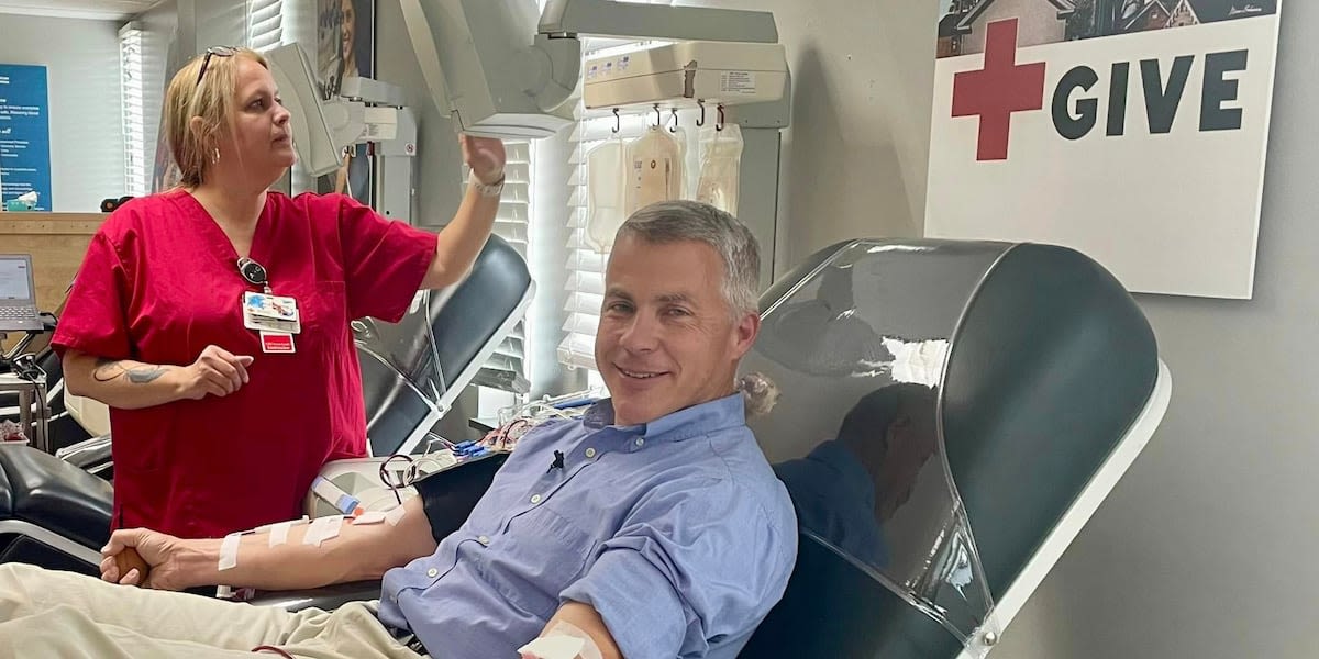 Man’s mission to donate blood in all 50 states lands him in Alaska