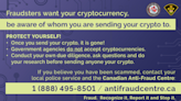 'Fraudsters want your cryptocurrency': OPP shares 2 websites to avoid