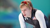 American Jordan Stolz becomes youngest man to win World Cup speed skating race