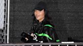 Kim Kardashian Wears Balenciaga to 2024 Super Bowl as She Supports Usher — the Newest Face of SKIMS