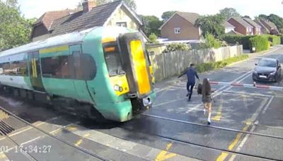 Video shows people risking their lives at level crossings as Kent’s most dangerous spot named