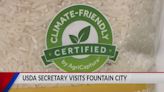 US Secretary of Agriculture, Tom Vilsack, visits Fountain City