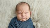'Grumpy' baby photoshoot goes viral: 'He is NOT having it'