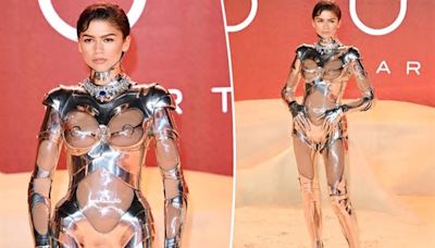 Why Zendaya almost didn’t wear metal Mugler suit to ‘Dune’ premiere: ‘Got really lightheaded’