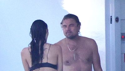 Leonardo DiCaprio gets jellyfish sting while with Vittoria Ceretti