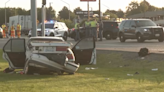 Suspect at-large after hitting semi with stolen car in Kennewick, US 395 reopened