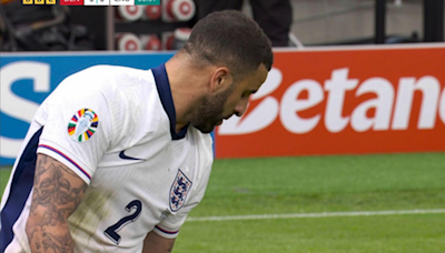 England fans fume minutes into Denmark match as Shearer spots problem on BBC