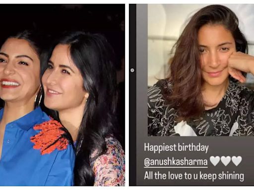 Katrina Kaif shares a sweet birthday message for Anushka Sharma: 'Keep shining, all the love! | Hindi Movie News - Times of India