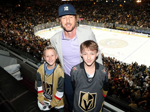 Owen Wilson cheers at L.A. soccer game with his two boys in rare video