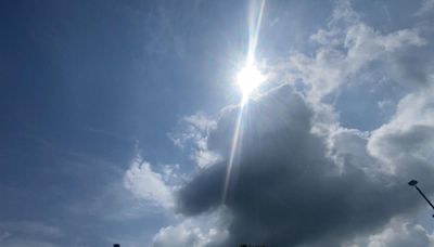 A cold front is moving into North Texas