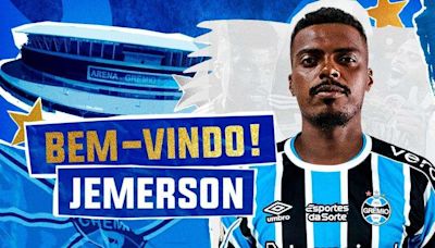 Grêmio anuncia a contratação de Jemerson