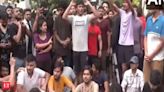 Delhi: Students protest against MCD, IAS coaching institute after basement flooding claims three lives