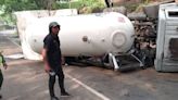 La Nación / Venezuela: ocho muertos dejó vuelco de camión cisterna de gas