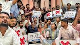 Neet-UG row: NSUI members barge into NTA office, demand closure; agency denies viral video of CUET UG answer sheets kept in open