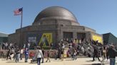 Adler Planetarium hosts thousands for solar eclipse viewing