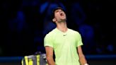 Carlos Alcaraz sets up semifinal match against Novak Djokovic at ATP Finals after beating Medvedev