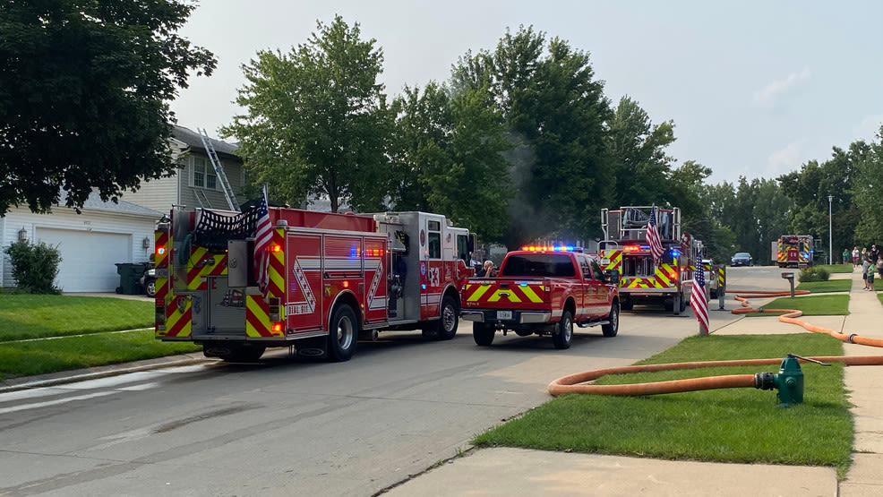 Cedar Rapids crews control house fire on Majestic Court, all safe