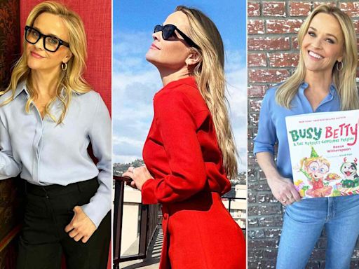 Reese Witherspoon Wears Airy Spring Tops on Repeat, and Similar Styles Start at $20