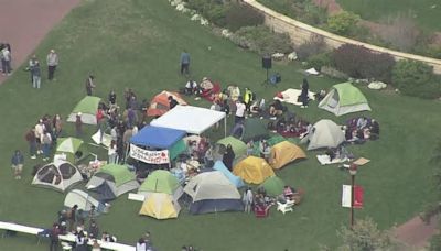 Pro-Palestine protesters set up camp on University of Denver campus
