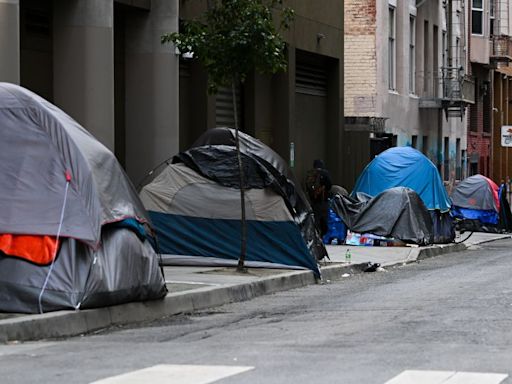 San Francisco will enforce penalties to clear homeless encampments as Los Angeles pushes back on governor’s order