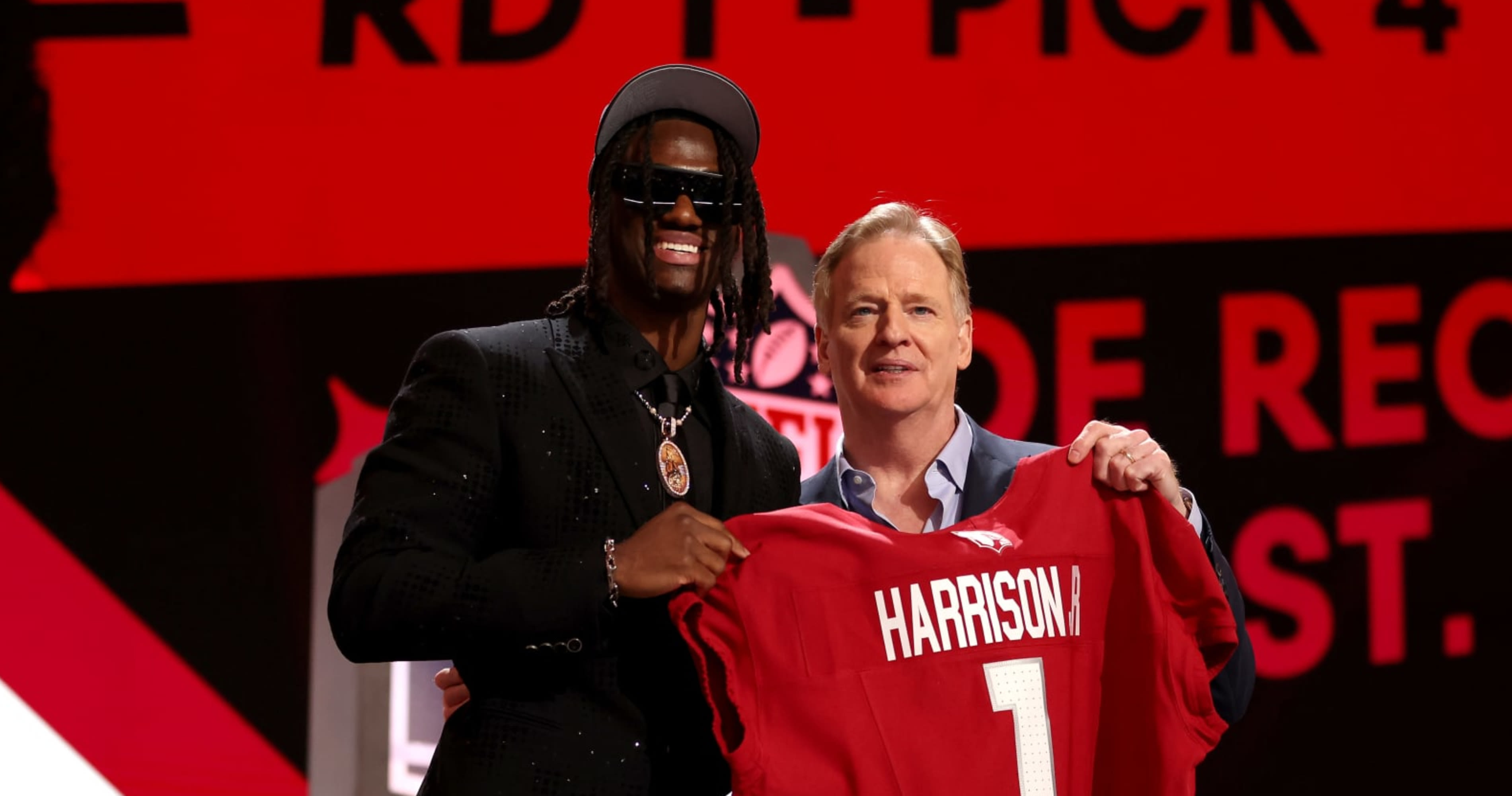 Photo: Marvin Harrison Jr. to Wear No. 18 Jersey with Cardinals, Keeps OSU Number