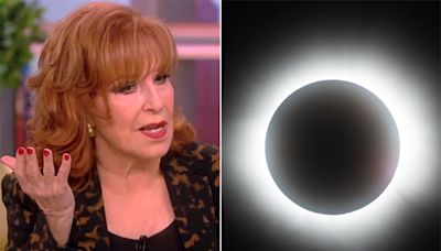 'The View' star Joy Behar asks if she was meant to orgasm during eclipse