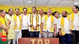 7 YSRCP corporators join TDP in Visakhapatnam | Visakhapatnam News - Times of India