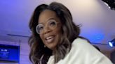 Awkward moment Oprah interrupts Meghan Markle's speech