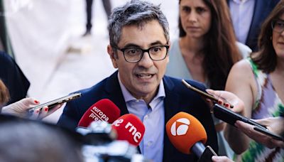 El ministro Bolaños, en Pamplona: "No tengo ninguna duda de que jueces y magistrados aplicarán la ley de Amnistía"