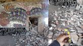 The occupiers destroy two mosaic panels in Mariupol