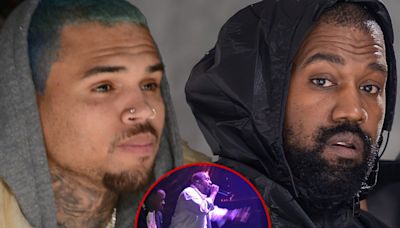 Chris Brown Rips Unnamed Rapper For Club Rant, Fans Think it's Kanye West