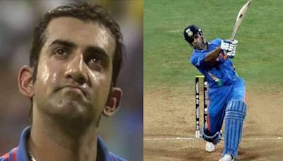 Gautam Gambhir's only regret is the iconic MS Dhoni moment: 'It was my job to finish, rather than leaving someone...'