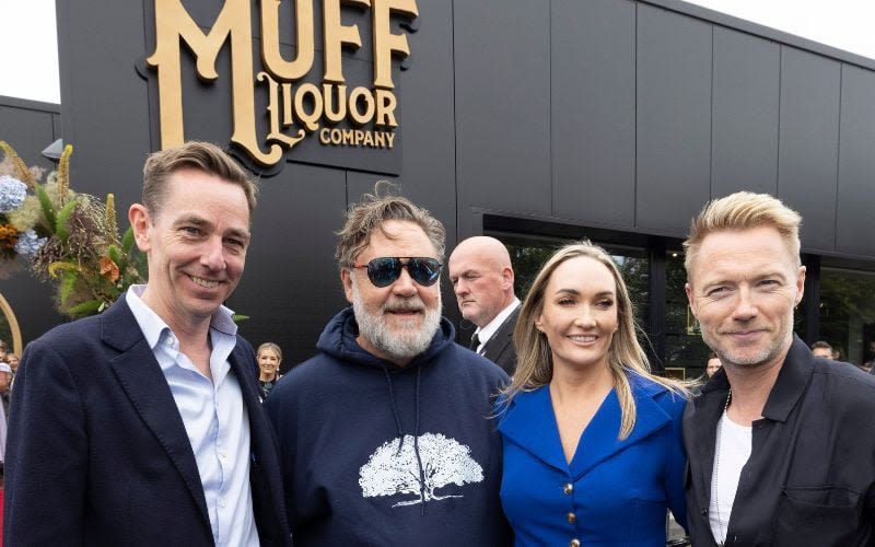 Muff confidential: Liquor founder explains how Russell Crowe saved Donegal company