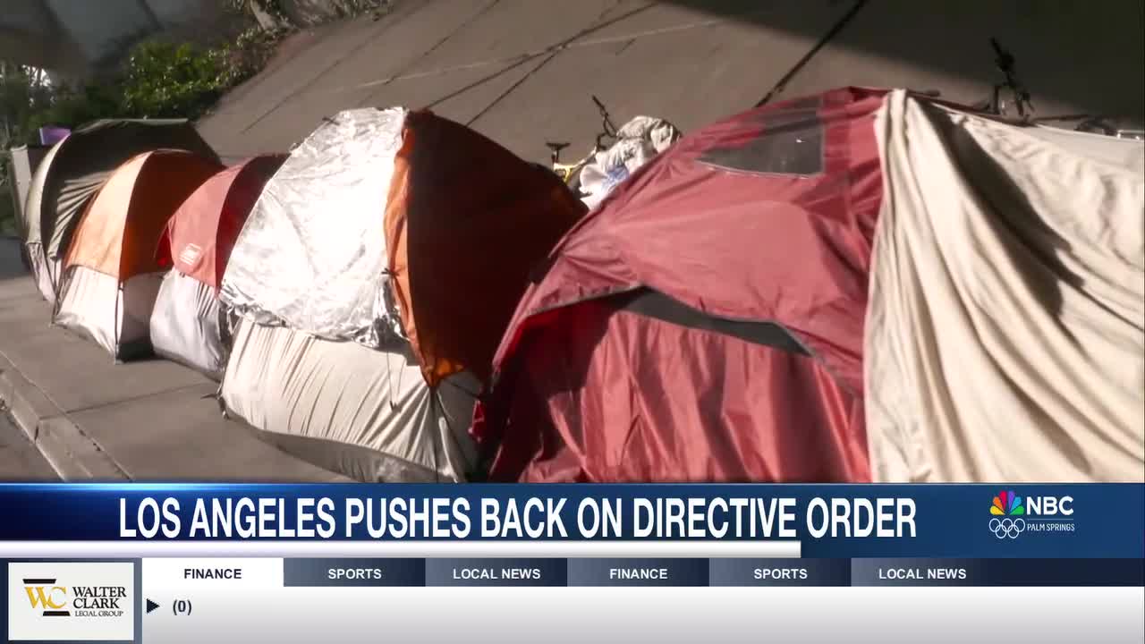 Los Angeles Rejects State Directive on Homeless Encampments