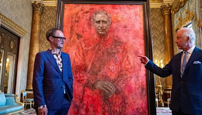 King Charles’ Very Red Portrait Has Inspired Some Bloody Funny Jokes