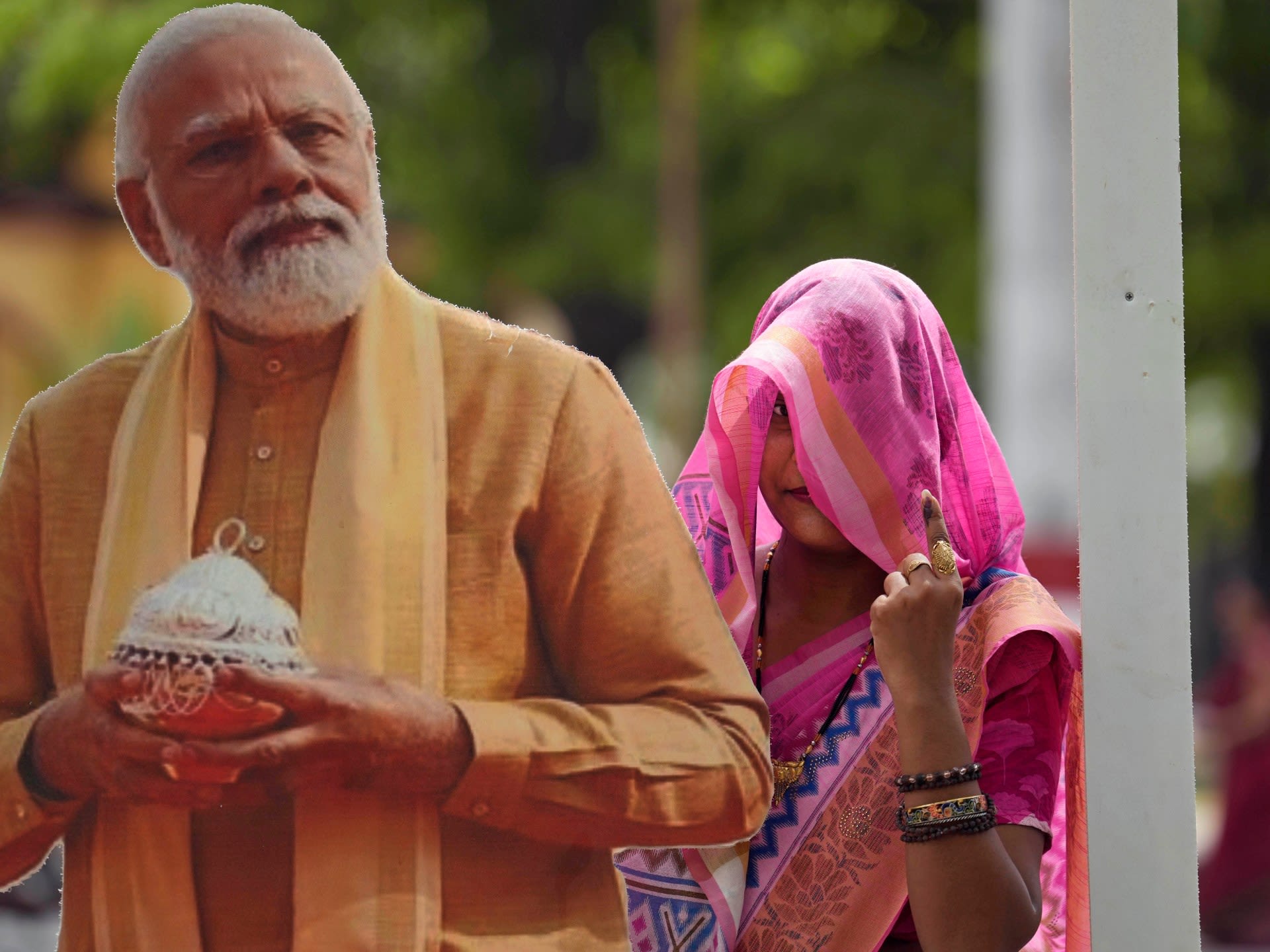 India’s exit polls predict a big majority for Modi’s BJP-led alliance